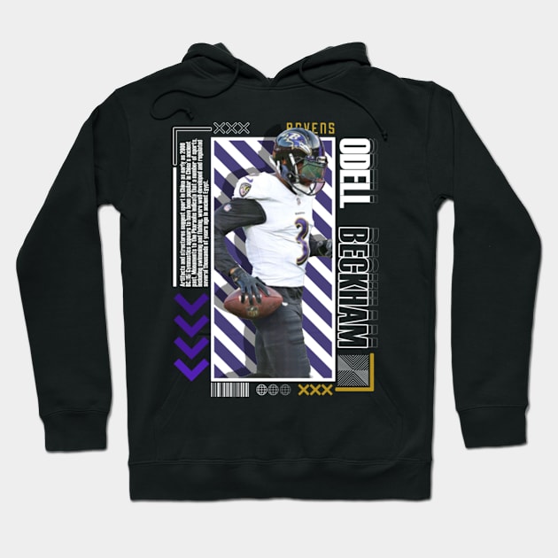 Odell Beckham Paper Poster Version 10 Hoodie by art.Hamdan